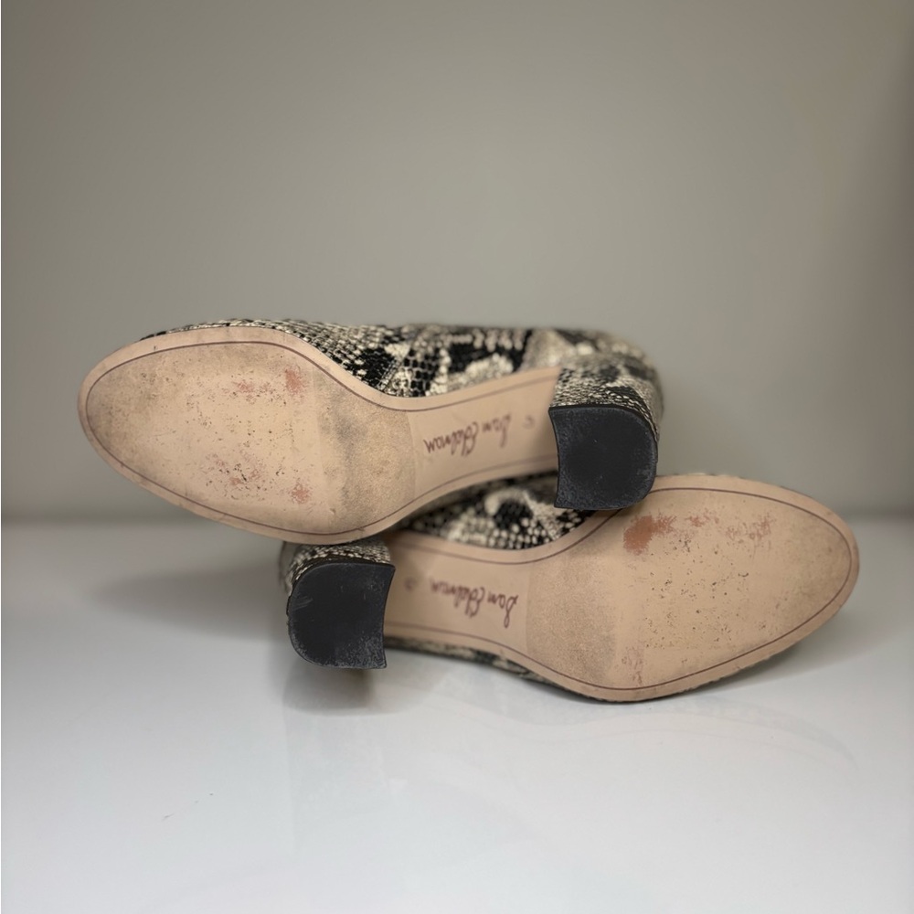 Sam Edelman “Case” Python Snakeskin-Printed Heele… - image 7